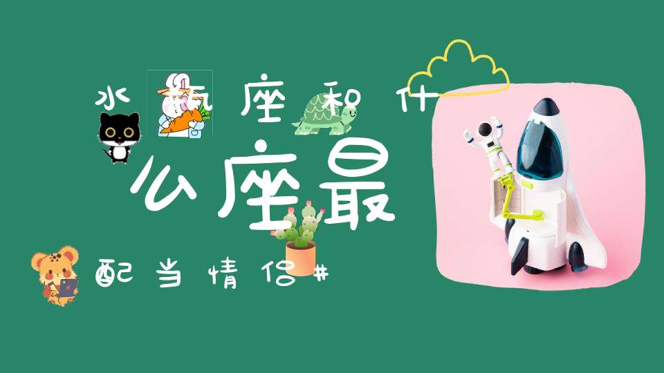 水瓶座和什么座最配当情侣