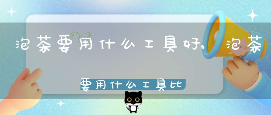 泡茶要用什么工具好,泡茶要用什么工具比较好
