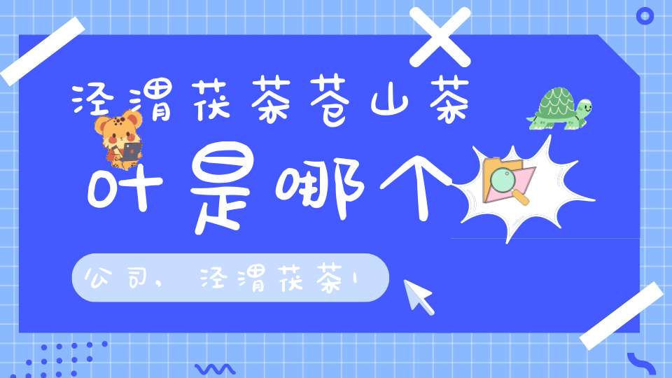 泾渭茯茶苍山茶叶是哪个公司,泾渭茯茶16公斤价格