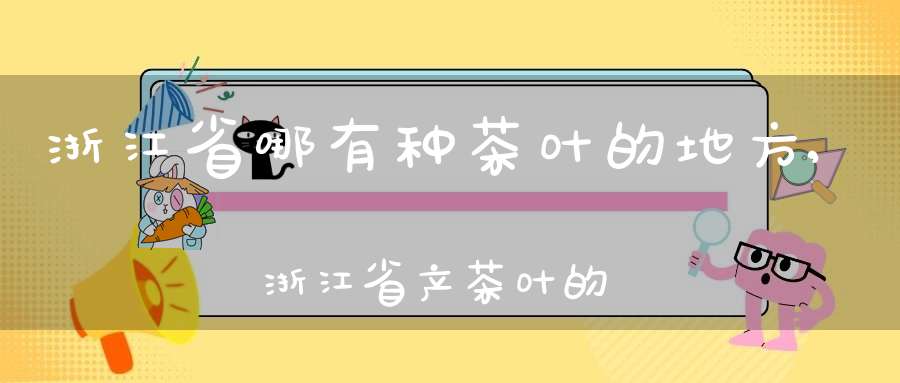 浙江省哪有种茶叶的地方,浙江省产茶叶的地方