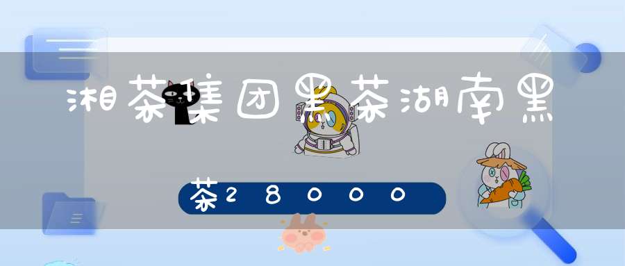 湘茶集团黑茶湖南黑茶28000