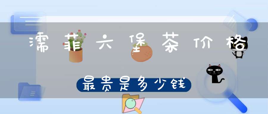 濡菲六堡茶价格最贵是多少钱