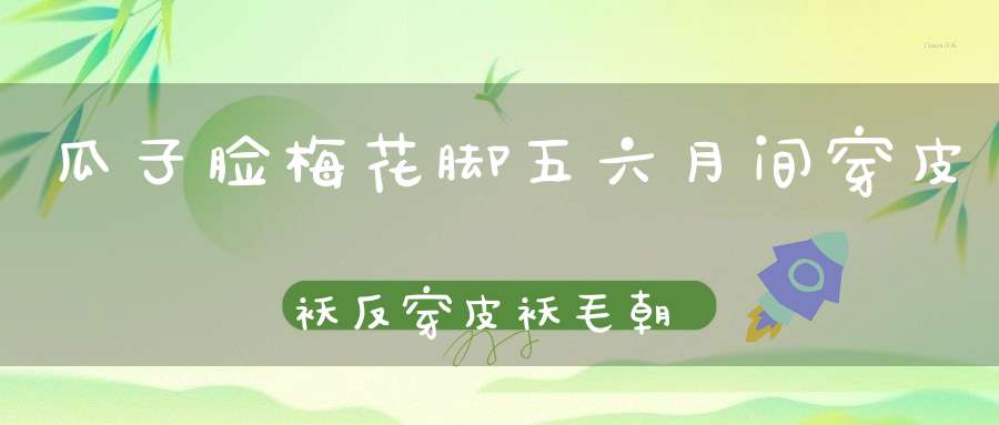 瓜子脸，梅花脚，五六月间穿皮袄，反穿皮袄毛朝外，守着门口耍厉害。 （猜一动物）