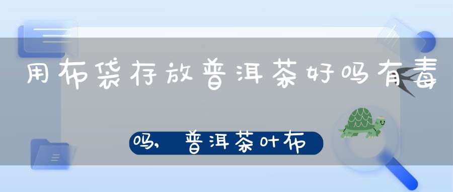 用布袋存放普洱茶好吗有毒吗,普洱茶叶布袋