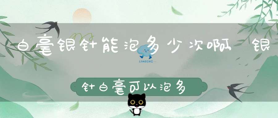 白毫银针能泡多少次啊,银针白毫可以泡多少泡