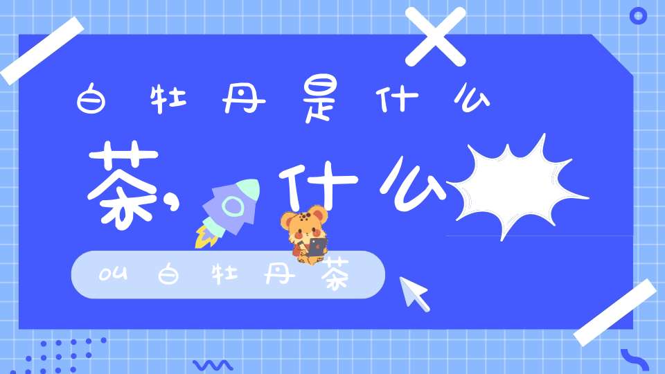 白牡丹是什么茶?,什么叫白牡丹茶