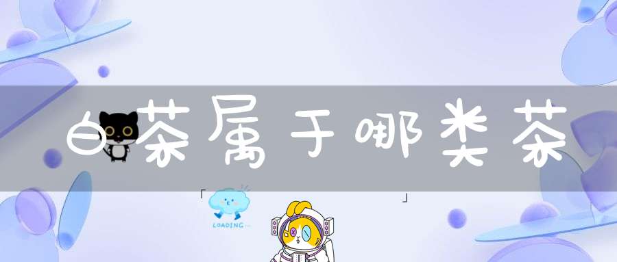 白茶属于哪类茶
