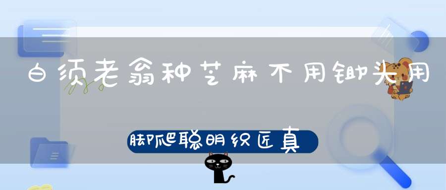 白须老翁种芝麻，不用锄头用脚爬，聪明织匠真能干，造起房子没门窗。 （猜一动物）