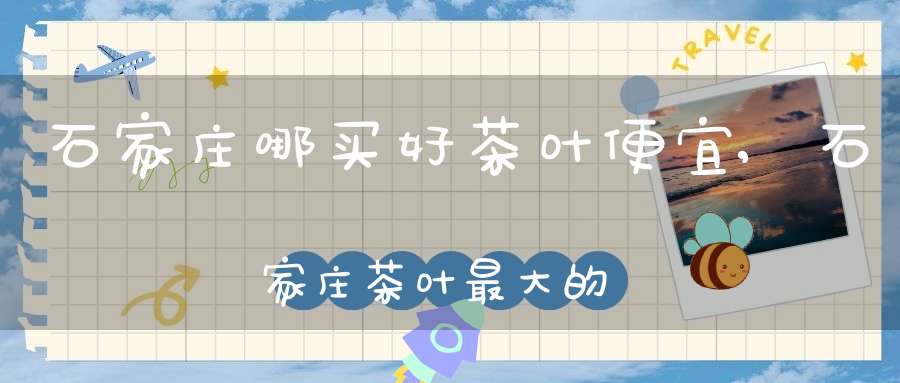石家庄哪买好茶叶便宜,石家庄茶叶最大的茶城