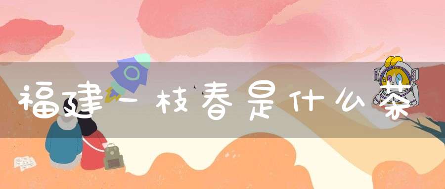 福建一枝春是什么茶