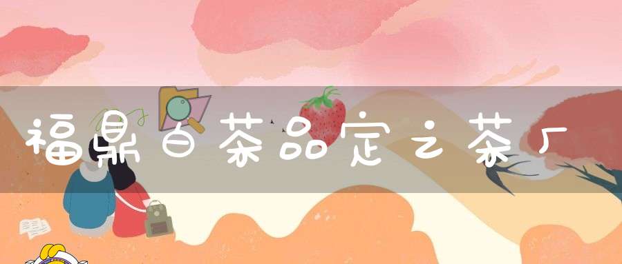 福鼎白茶品定之茶厂