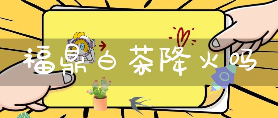 福鼎白茶降火吗