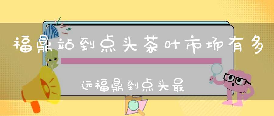 福鼎站到点头茶叶市场有多远福鼎到点头最早几点班车