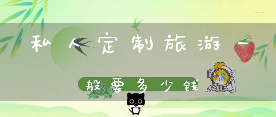 私人定制旅游一般要多少钱