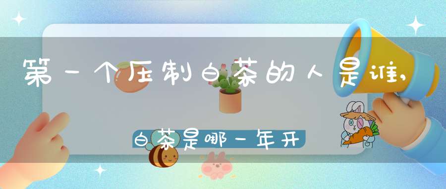 第一个压制白茶的人是谁,白茶是哪一年开始压饼的