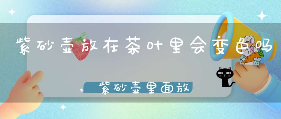 紫砂壶放在茶叶里会变色吗,紫砂壶里面放茶叶吗