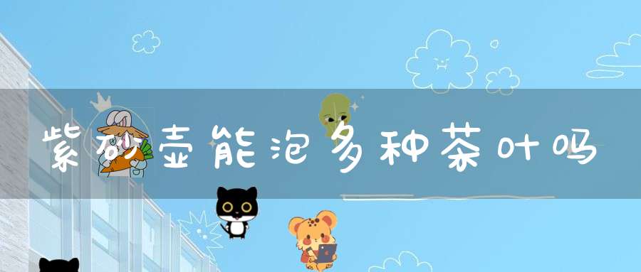 紫砂壶能泡多种茶叶吗