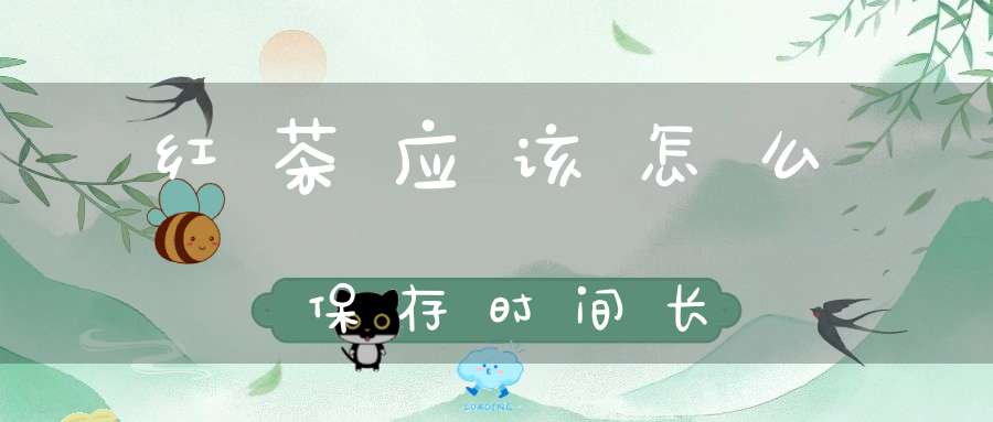 红茶应该怎么保存时间长