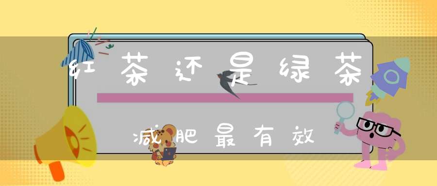 红茶还是绿茶减肥最有效