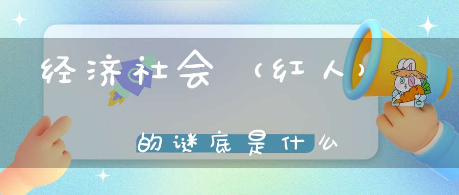 经济社会 （红人）的谜底是什么?