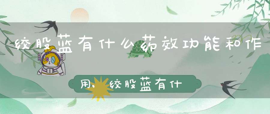 绞股蓝有什么药效功能和作用,绞股蓝有什么药用功效