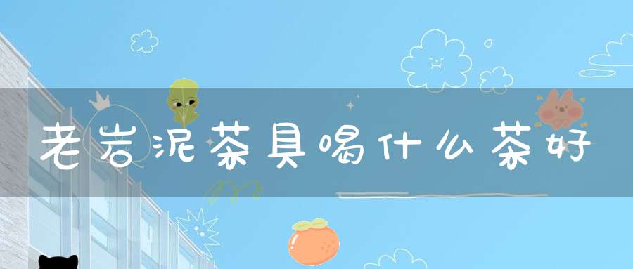 老岩泥茶具喝什么茶好