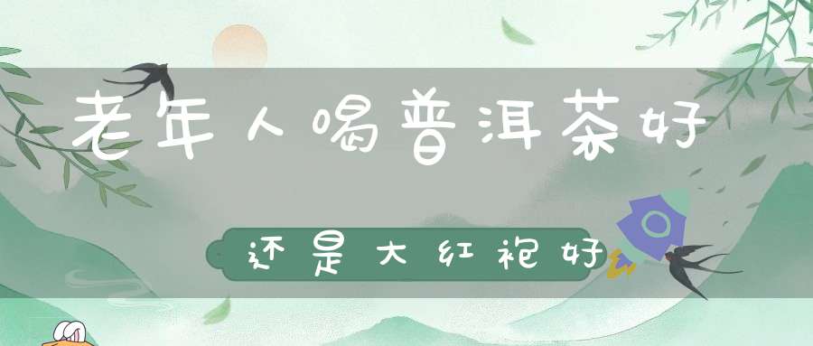 老年人喝普洱茶好还是大红袍好