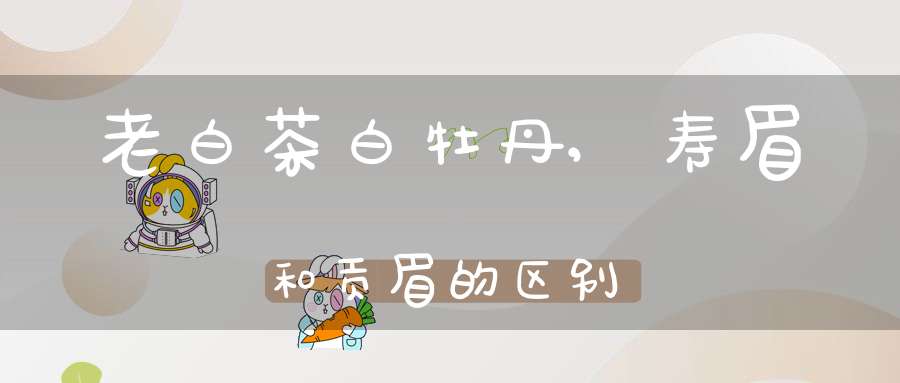 老白茶白牡丹,寿眉和贡眉的区别