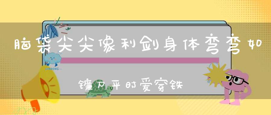 脑袋尖尖像利剑，身体弯弯如镰刀，平时爱穿铁青衣，碰见热汤换红袍。 （猜一动物）