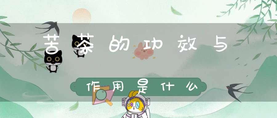 苦茶的功效与作用是什么