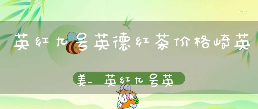 英红九号英德红茶价格崎英美_英红九号英德红茶多少钱