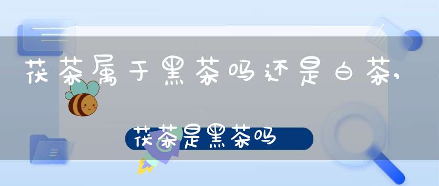 茯茶属于黑茶吗还是白茶,茯茶是黑茶吗?