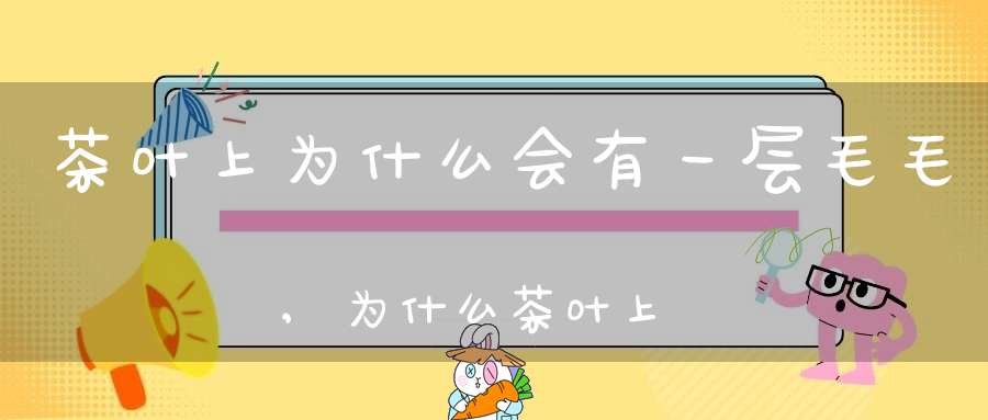 茶叶上为什么会有一层毛毛,为什么茶叶上面有毛