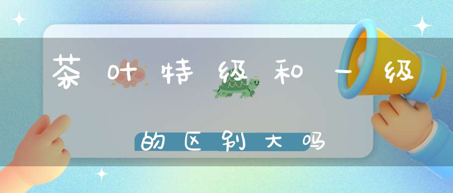 茶叶特级和一级的区别大吗
