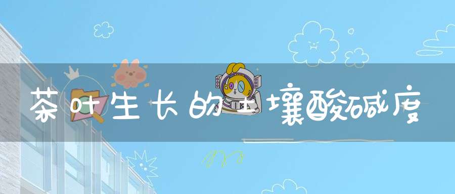 茶叶生长的土壤酸碱度
