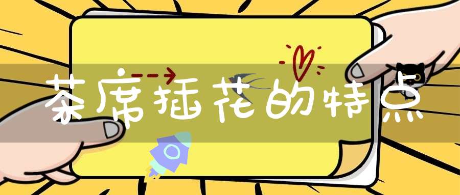 茶席插花的特点