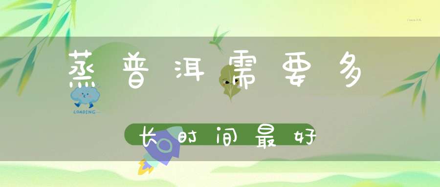 蒸普洱需要多长时间最好
