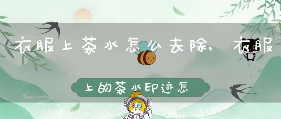 衣服上茶水怎么去除,衣服上的茶水印迹怎么去除