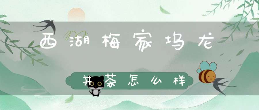西湖梅家坞龙井茶怎么样