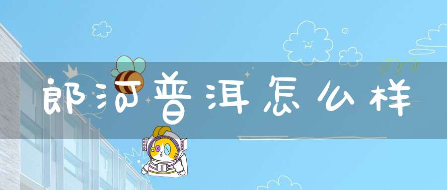 郎河普洱怎么样