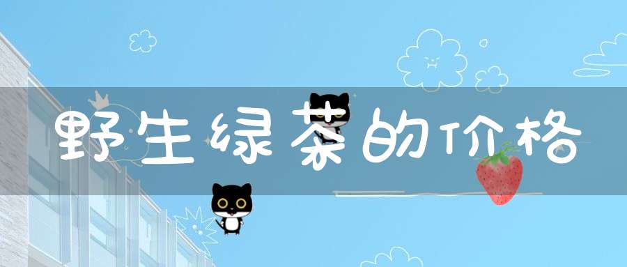 野生绿茶的价格