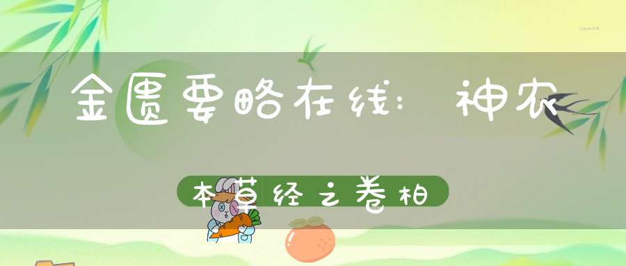 金匮要略在线:神农本草经之卷柏