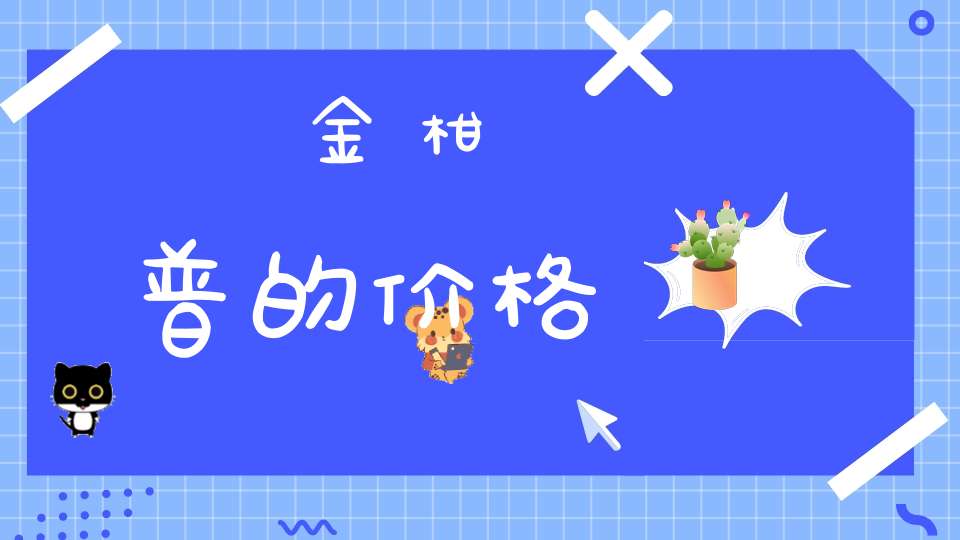 金柑普的价格