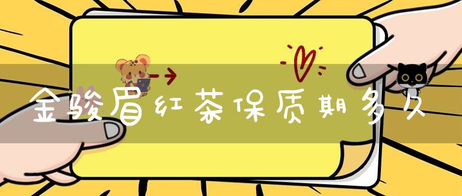 金骏眉红茶保质期多久