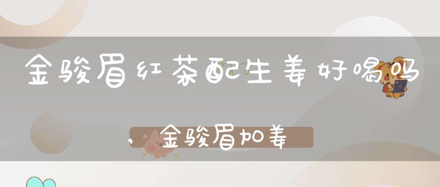 金骏眉红茶配生姜好喝吗,金骏眉加姜