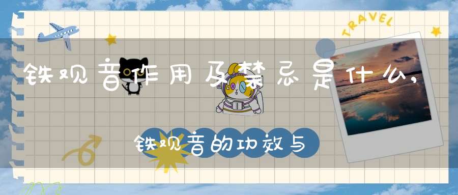 铁观音作用及禁忌是什么,铁观音的功效与禁忌症