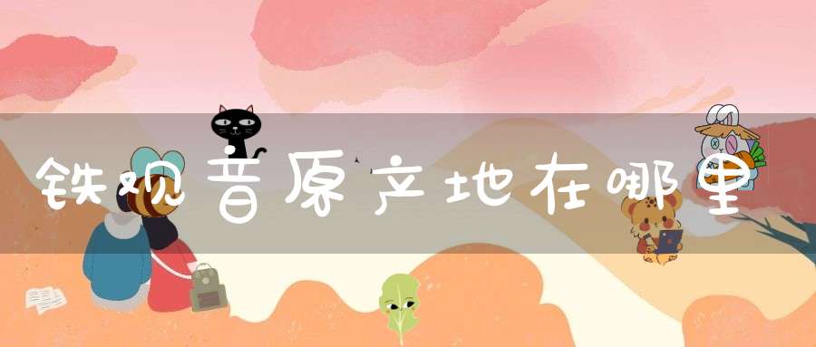 铁观音原产地在哪里