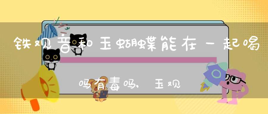 铁观音和玉蝴蝶能在一起喝吗有毒吗,玉观音和铁观音的区别