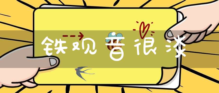 铁观音很淡