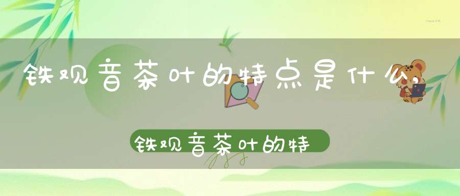铁观音茶叶的特点是什么,铁观音茶叶的特点介绍
